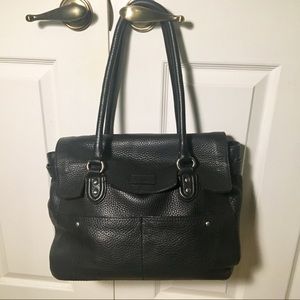 Cole Haan - Black Leather Shoulder Bag